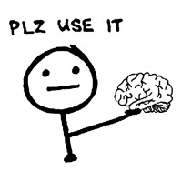 Plz Use It Text Graphic | Teevron