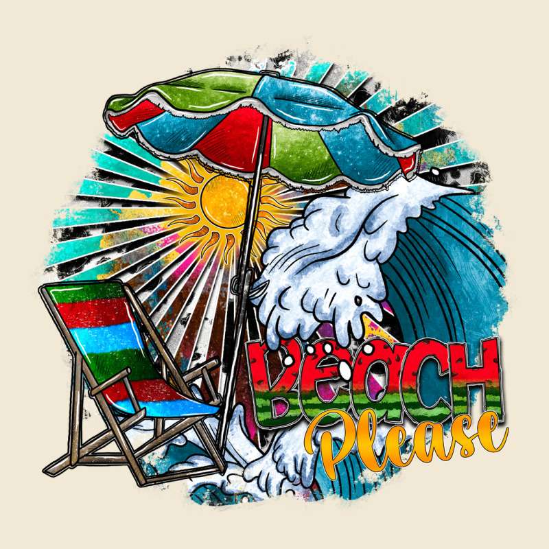Beach Please Premium Tee by CowhideDigitalArt | Teevron