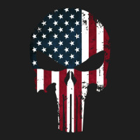 The Punisher American Flag Classic Tee | Teevron