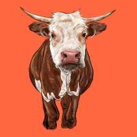 Hereford Cow Premium Hoodie | Teevron