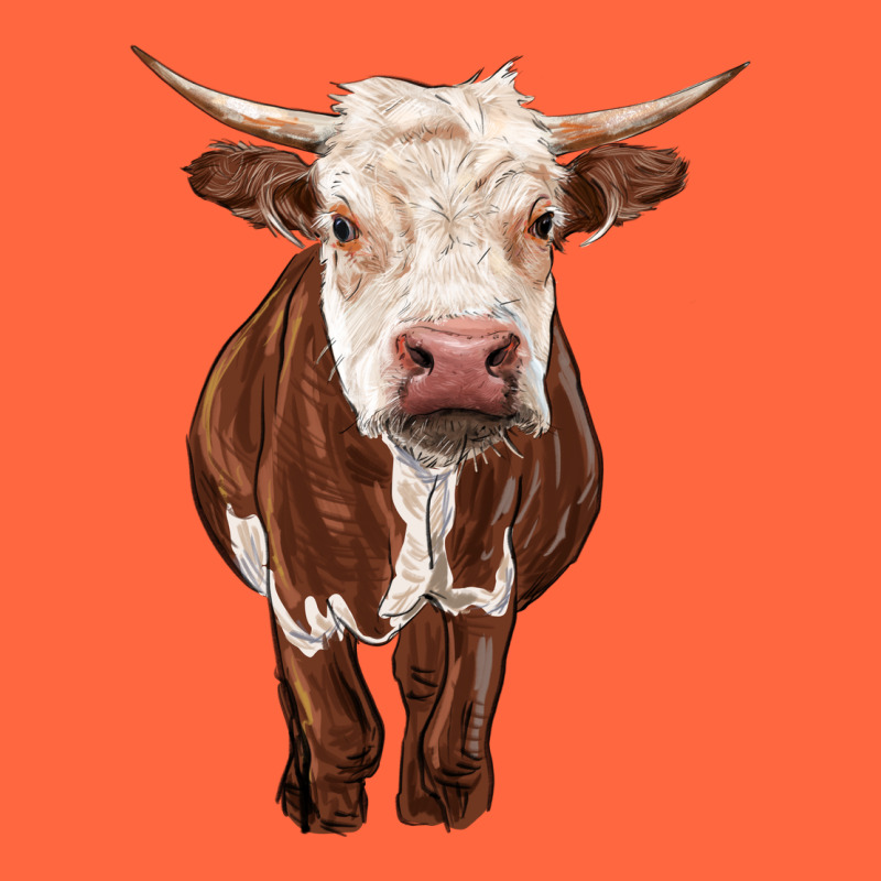 Hereford Cow Premium Hoodie by RanaPortraitStore | Teevron