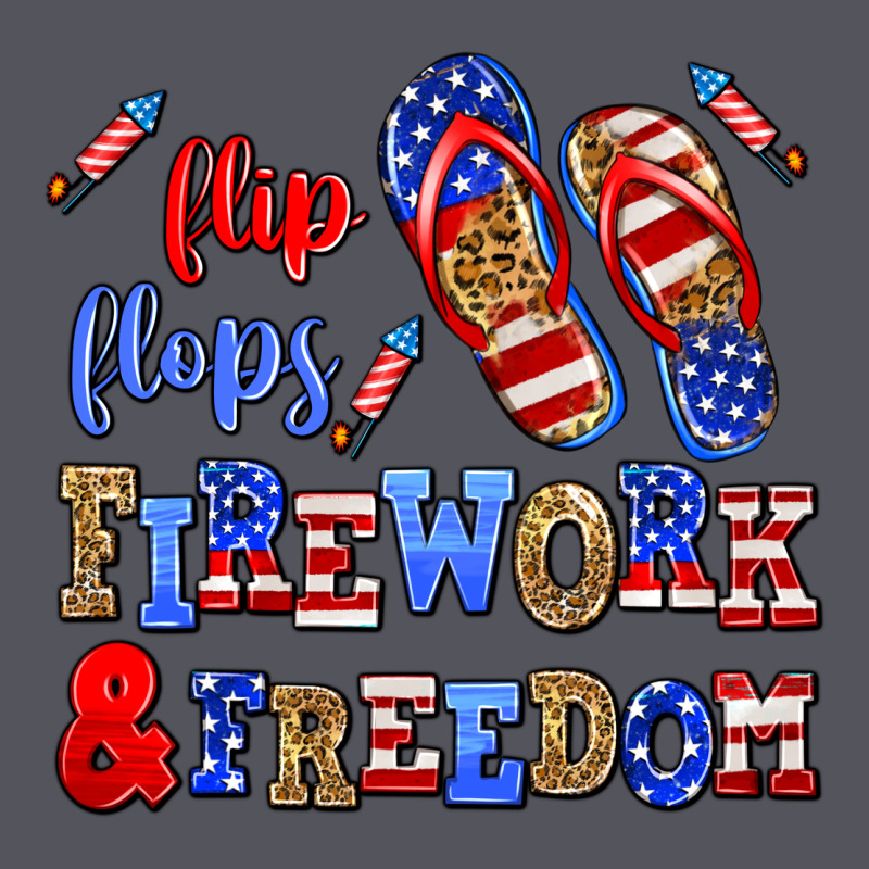 Flip Flops Fireworks And Freedom Vintage Hoodie by AdoDesignShop | Teevron