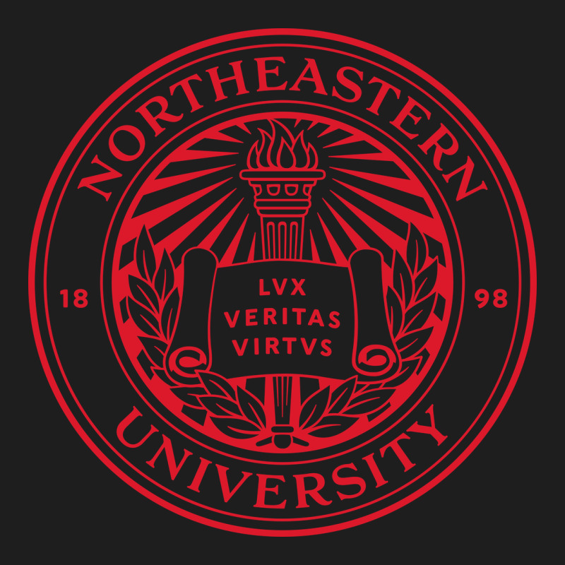 Northeastern University Classic Tee by artisFamous | Teevron