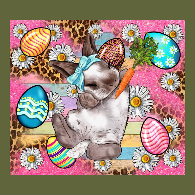 Easter Bunny And Egg With Leopard Pattern Tumbler Classic Tee by BundleAndBundleShop | Teevron