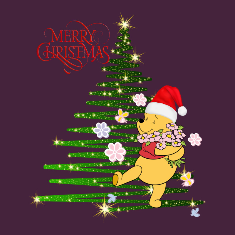 Winnie The Pooh- Merry Christmas Classic Tee by artisFamous | Teevron