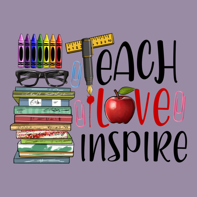 Teach Love Inspire Classic Tee by BarkalooDesign | Teevron