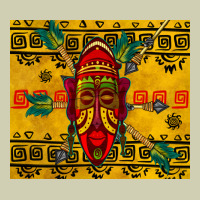 African Mask Tumbler Heavy Core Tee | Teevron