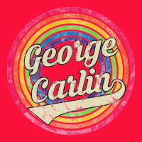 George Carlin   Retro Rainbow Faded Style Classic Tee | Teevron