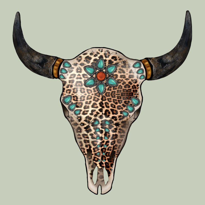 Leopard Bull Skull Classic Tee by Jasminsmagicworld | Teevron