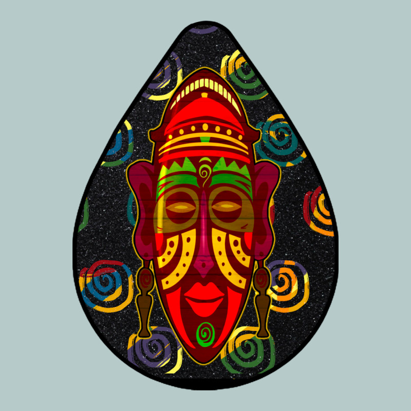African Masks Teardrop  6 Heavy Core Tee by BundleAndBundleShop | Teevron