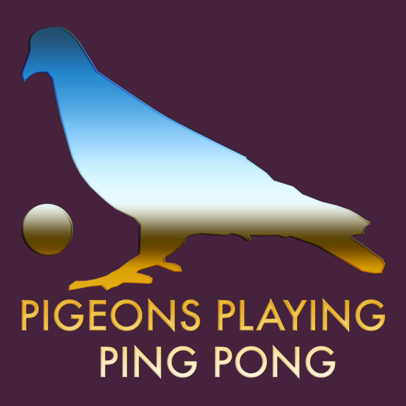 Best Pigeons Playing Ping Pong Music Classic Tee by artisFamous | Teevron