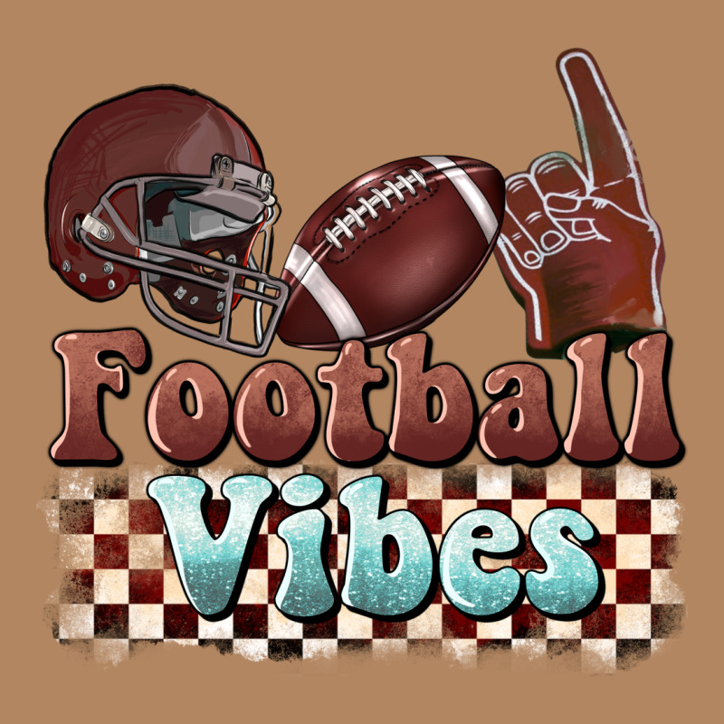 Football Vibes Long Sleeve Tee by BarkalooDesign | Teevron