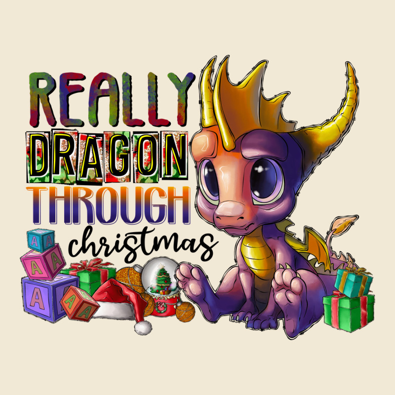 Real Dragon Through Christmas Premium Tee by CowhideDigitalArt | Teevron