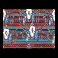 Bull Skull Pattern Premium Tee | Teevron