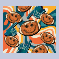 Football Smiley Face Long Sleeve Tee | Teevron