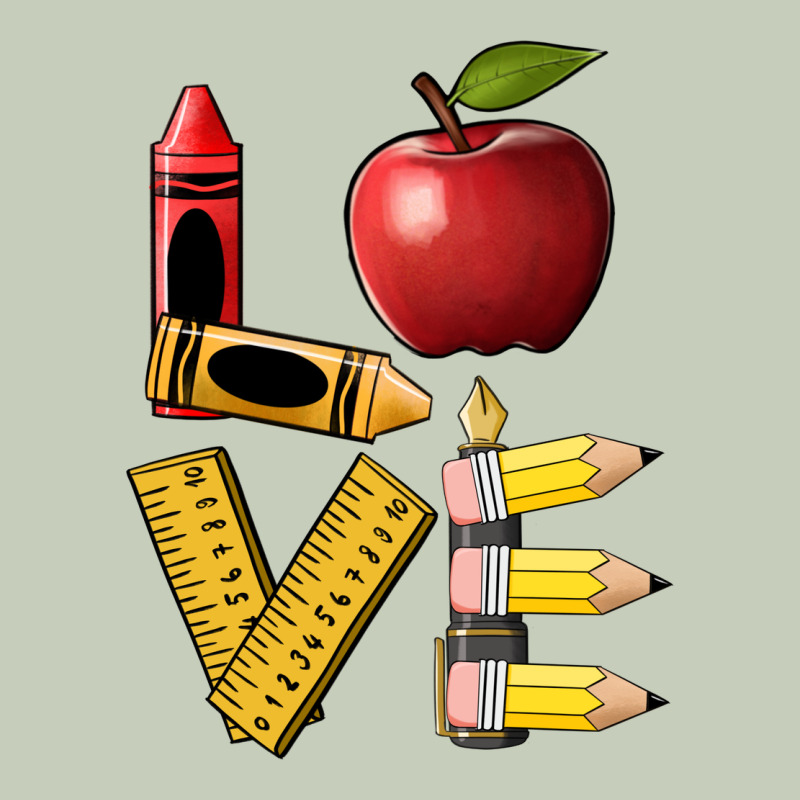Love Teacher Classic Tee by BarkalooDesign | Teevron