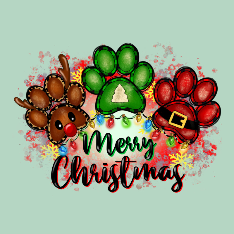 Merry Christmas Paws Classic Tee by FaDigitalArtStudio | Teevron