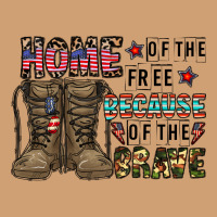 Home Of The Free Beacause Of The Brave Vintage Tee | Teevron