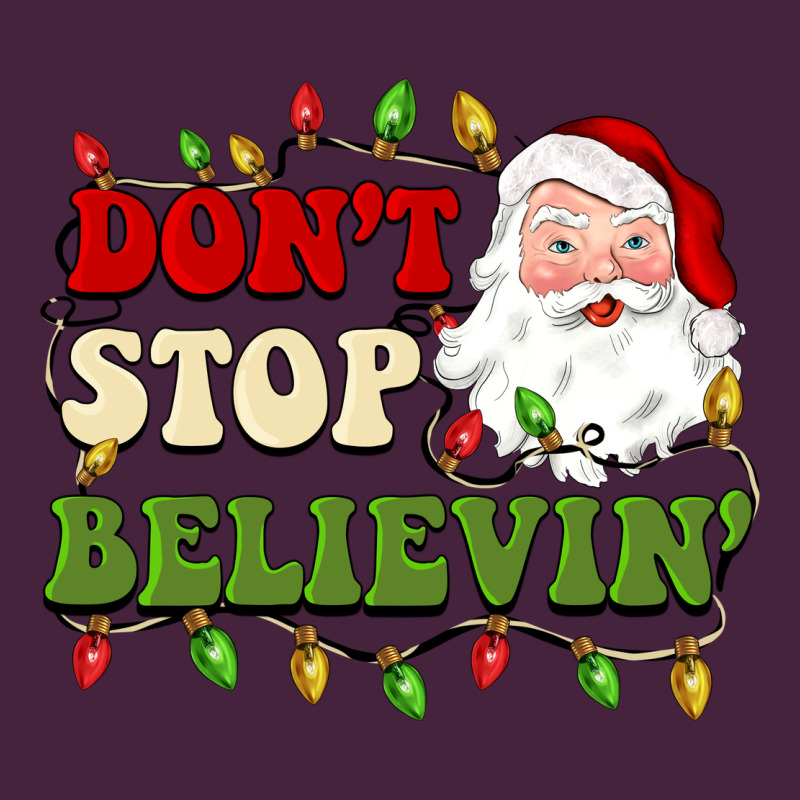 Don't Stop Believin Long Sleeve Tee by BarkalooDesign | Teevron