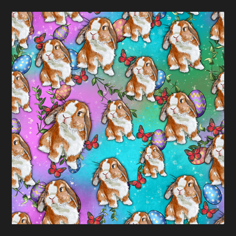 Easter Bunny With Truck Seamless Pattern Classic Tee by BundleAndBundleShop | Teevron