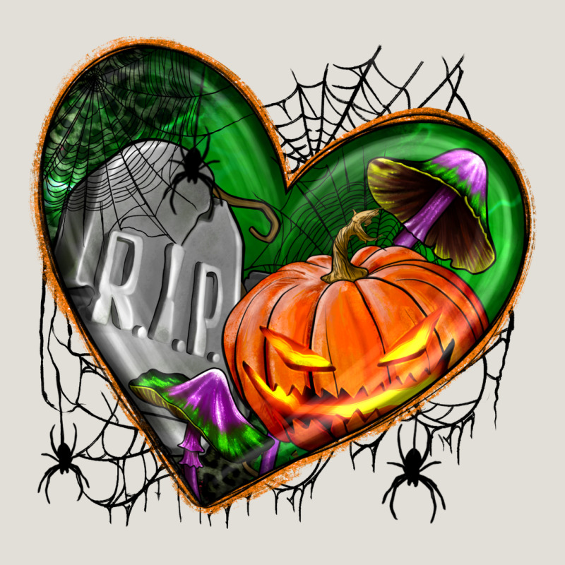 Halloween Heart With Pumpkin Heavy Core Tee by BundleAndBundleShop | Teevron