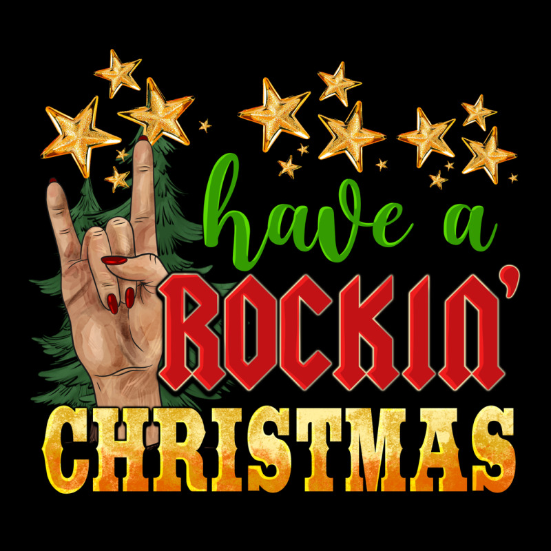 Have A Rockin Christmas Long Sleeve Tee by BarkalooDesign | Teevron