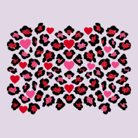 Valentines Day Leopard And Heart Background Classic Tee | Teevron