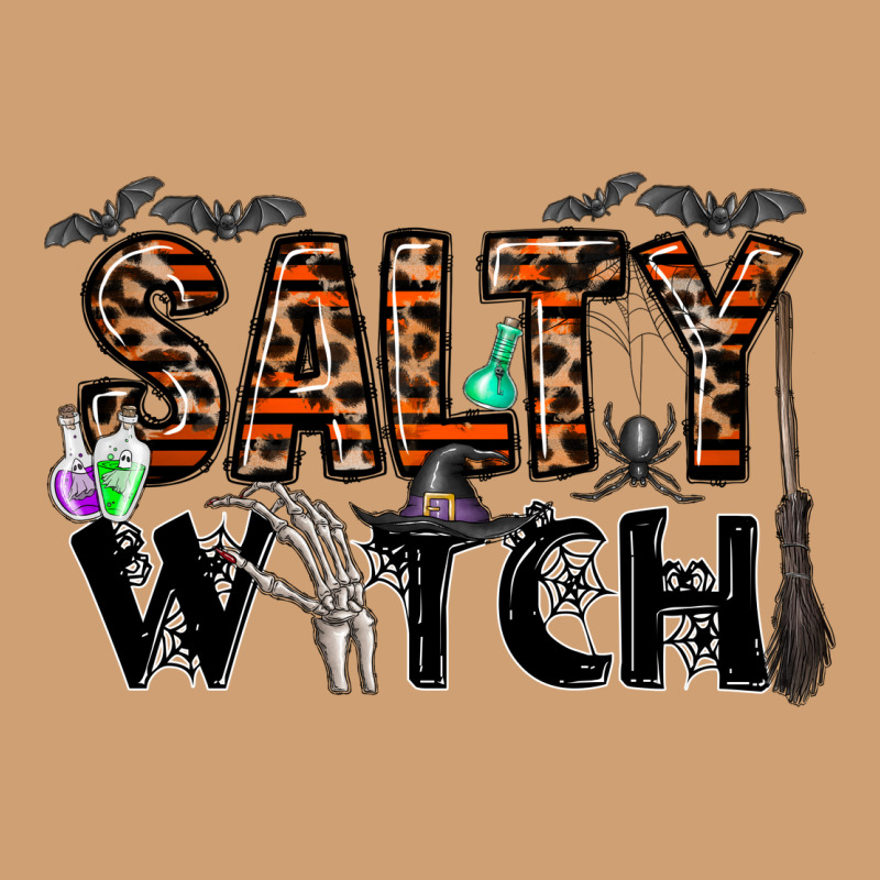 Salty Witch Vintage Tee by CowhideDigitalArt | Teevron