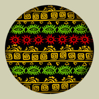 African Masks Round Earrings Heavy Core Tee | Teevron