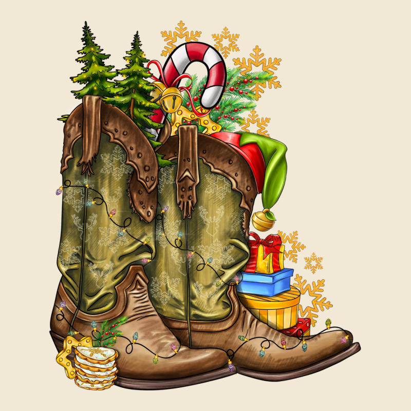 Christmas Boots Premium Tee by CowhideDigitalArt | Teevron