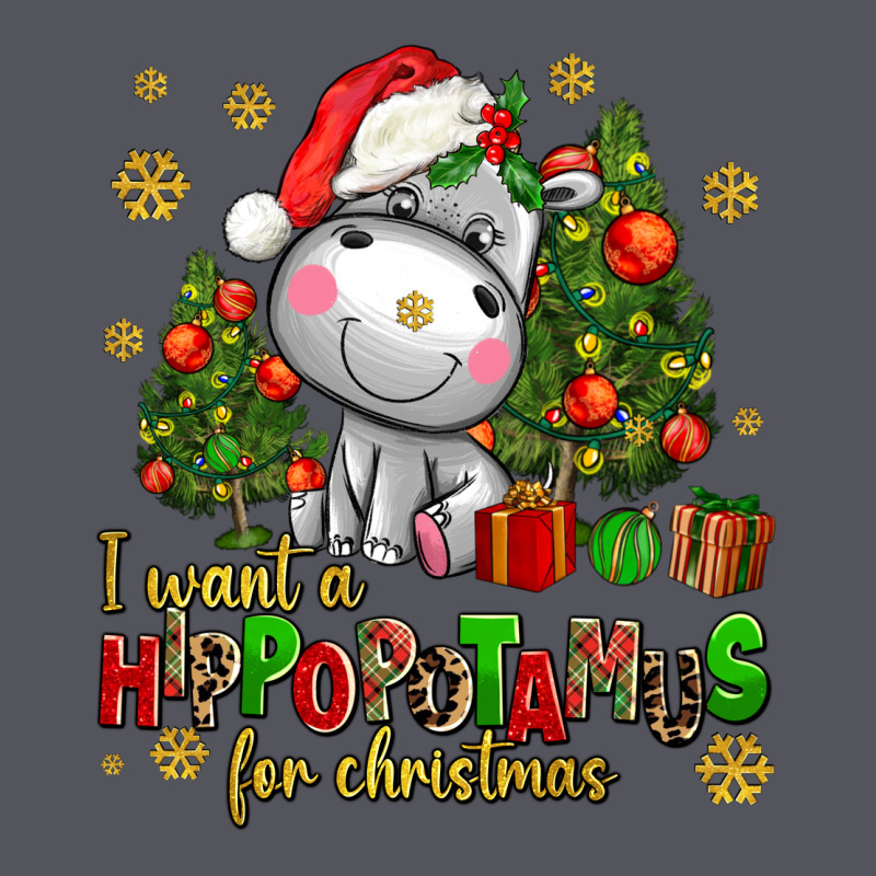 I Want A Hippopotamus For Christmas Vintage Hoodie by AdoDesignShop | Teevron