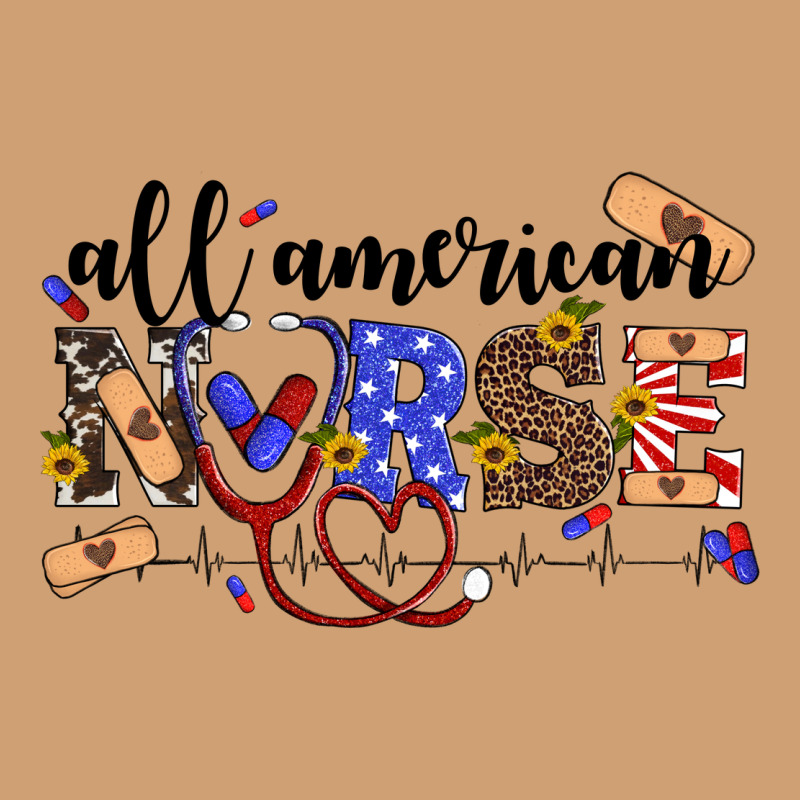 All American Nurse Vintage Tee by Artiststas | Teevron