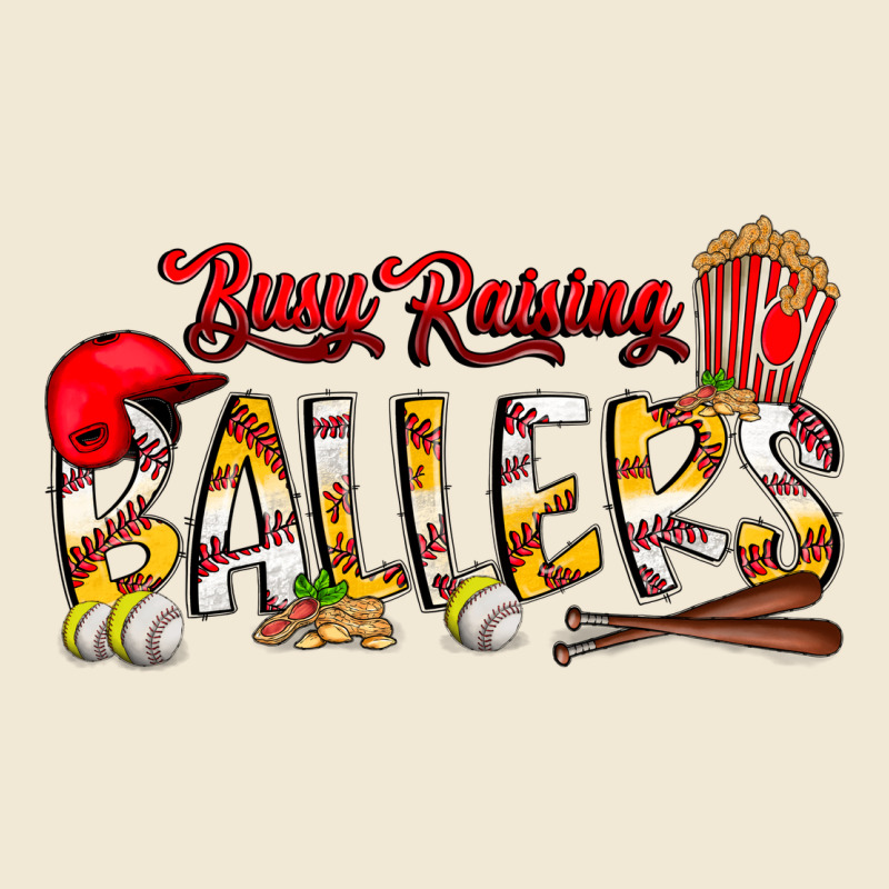 Busy Raising Ballers Premium Tee by CowhideDigitalArt | Teevron