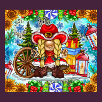 Christmas Cowboy Gnome Premium Tee | Teevron