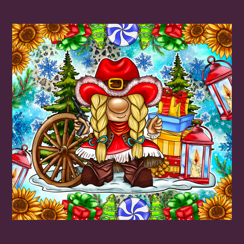 Christmas Cowboy Gnome Premium Tee by CowhideDigitalArt | Teevron