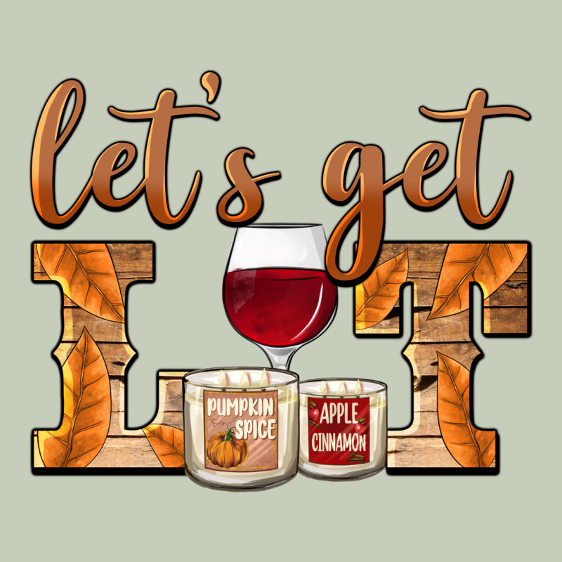 Let's Get Lit Candles Long Sleeve Tee by BarkalooDesign | Teevron