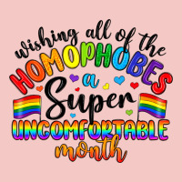 Wishing All Of The Homophobes Uncomfortable Month Urban Heavy Tee | Teevron