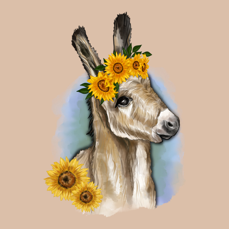 Sunflower Baby Donkey Urban Heavy Tee by RanaPortraitStore | Teevron