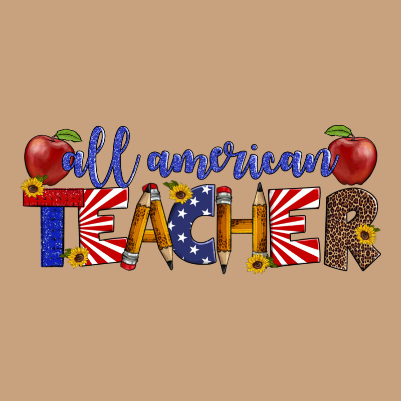 All American Teacher Vintage Tee by Artiststas | Teevron