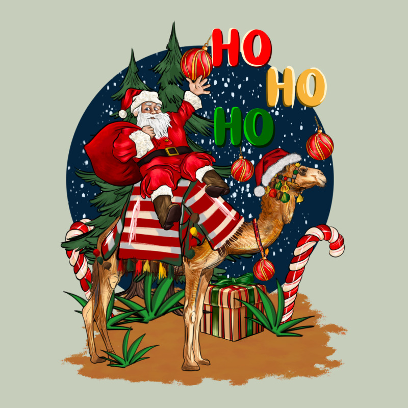 Christmas  Camel With Santa Long Sleeve Tee by BarkalooDesign | Teevron