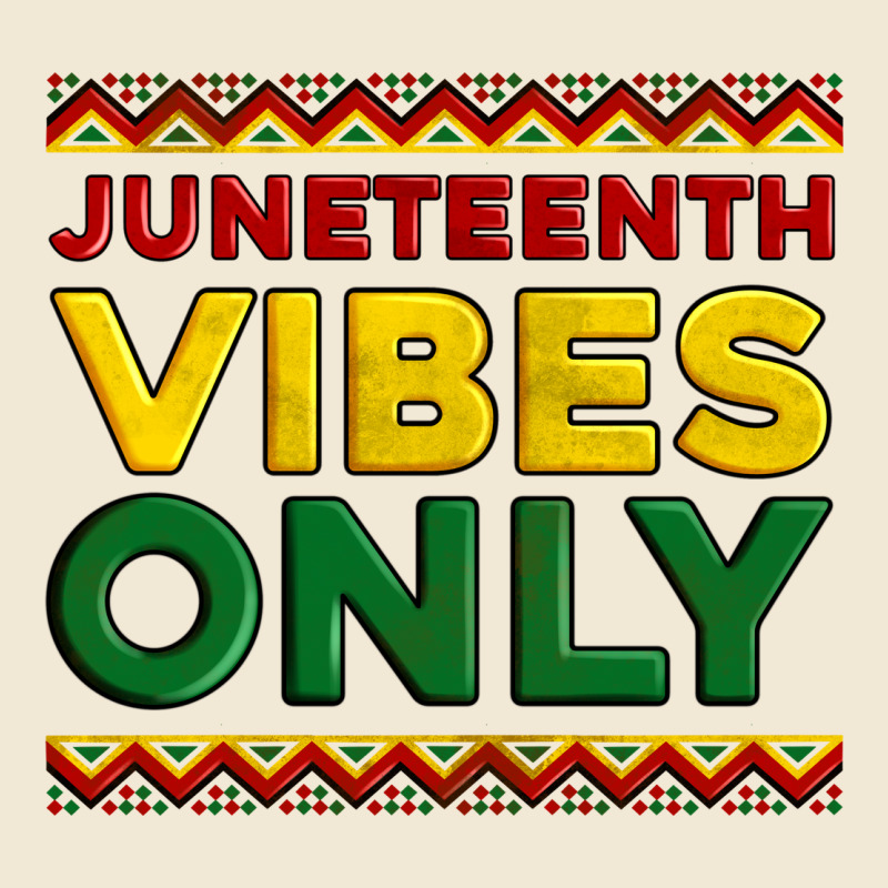 Juneteenth Vibes Only Ladies Tee by Artiststas | Teevron