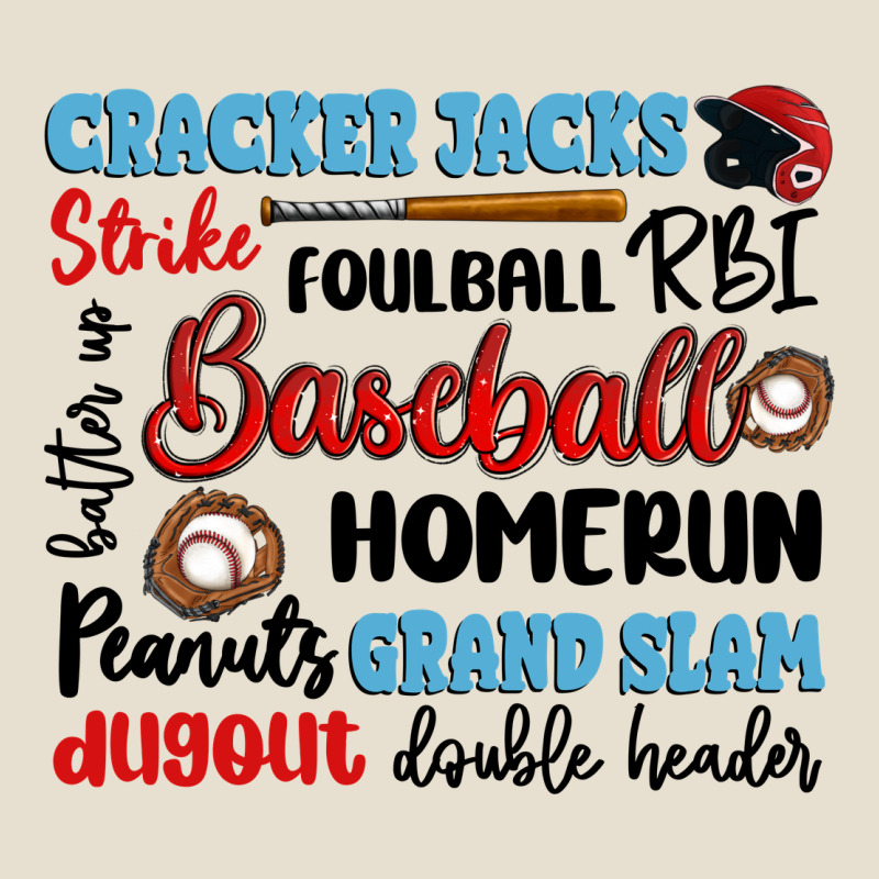 Baseball Typography Words Urban Heavy Tee by Artiststas | Teevron
