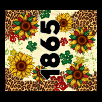 Juneteenth 1865 Sunflowers Ladies Tee | Teevron