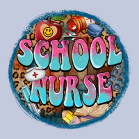 Western Groovy School Nurse Long Sleeve Tee | Teevron