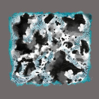 Cowhide Glitter Leather Background Urban Heavy Tee | Teevron