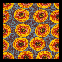 African Fabric Seamless Pattern Heavy Core Tee | Teevron