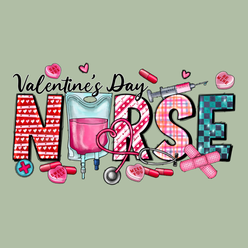 Nurse Valentine Urban Heavy Tee by CowhideDigitalArt | Teevron