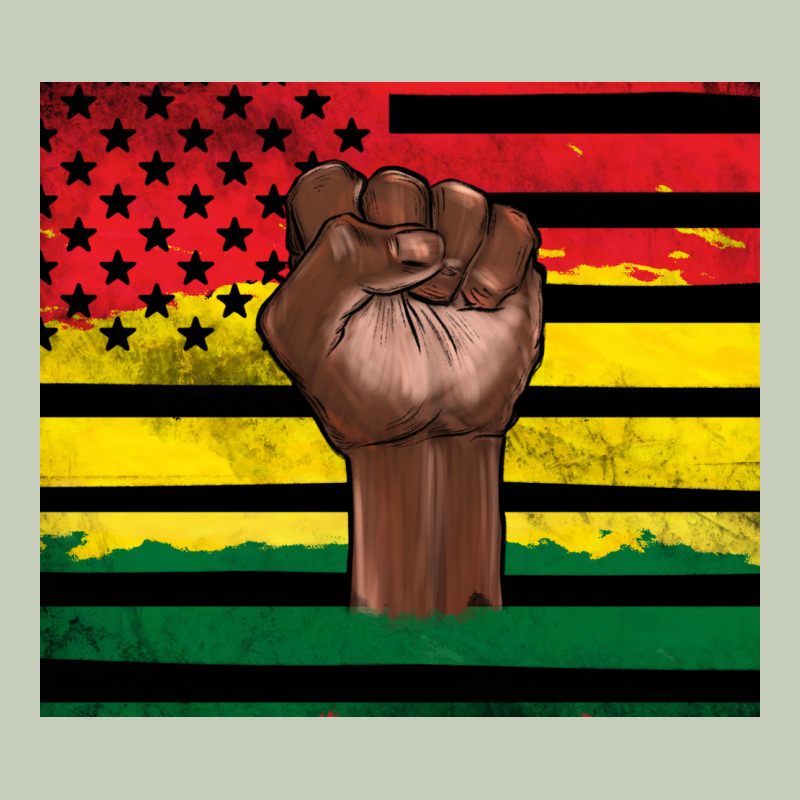Juneteenth American Flag Ladies Tee by Artiststas | Teevron