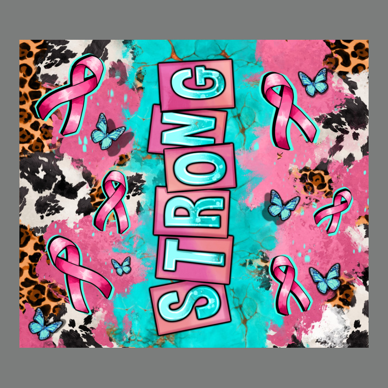 Breast Cancer Awareness Strong Premium Hoodie by AdoDesignShop | Teevron
