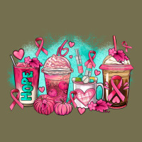 Breast Cancer  Coffee Cups Vintage Hoodie | Teevron